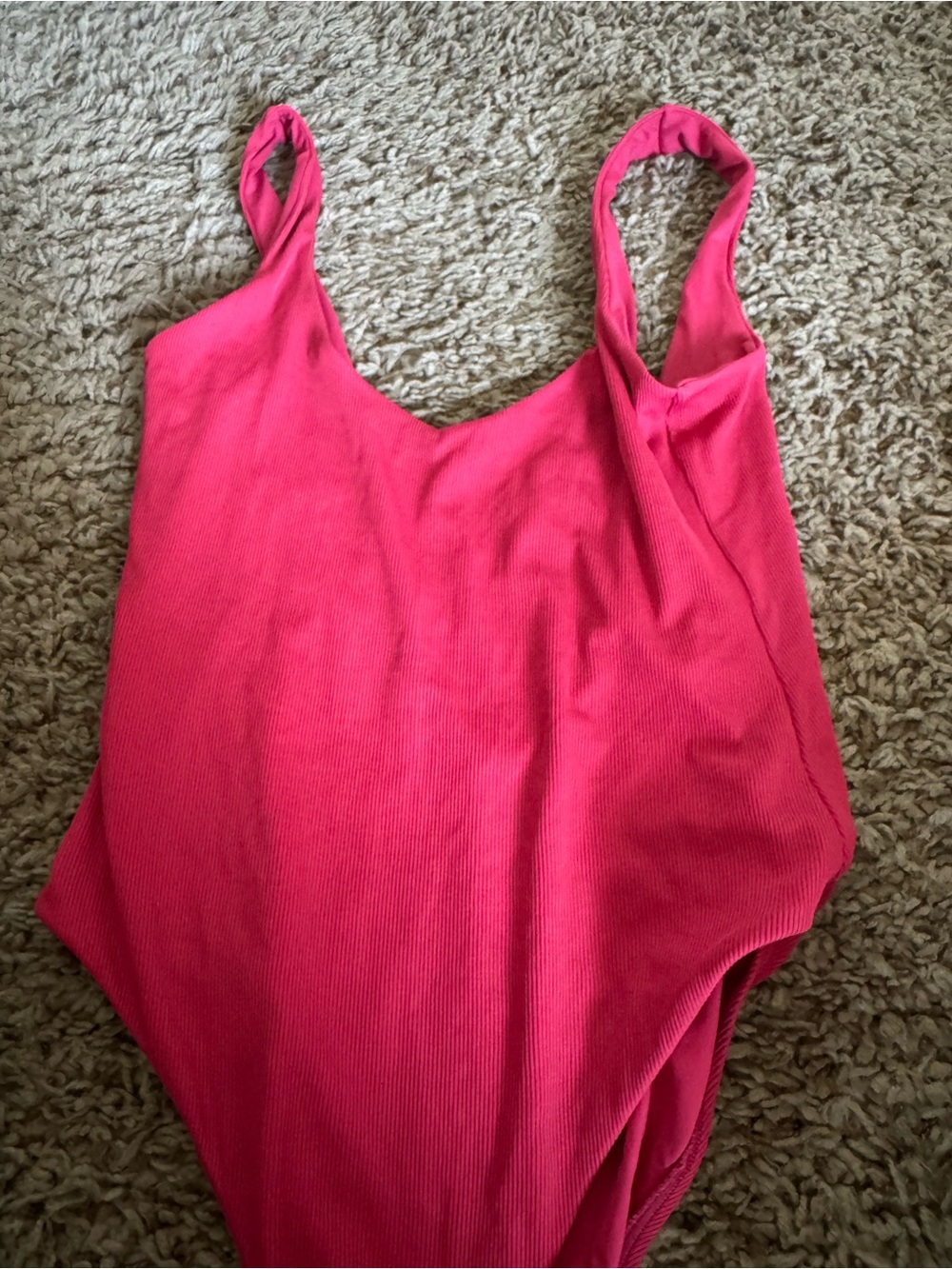 Women’s red One-Piece Swimsuit - Classic Tank Style